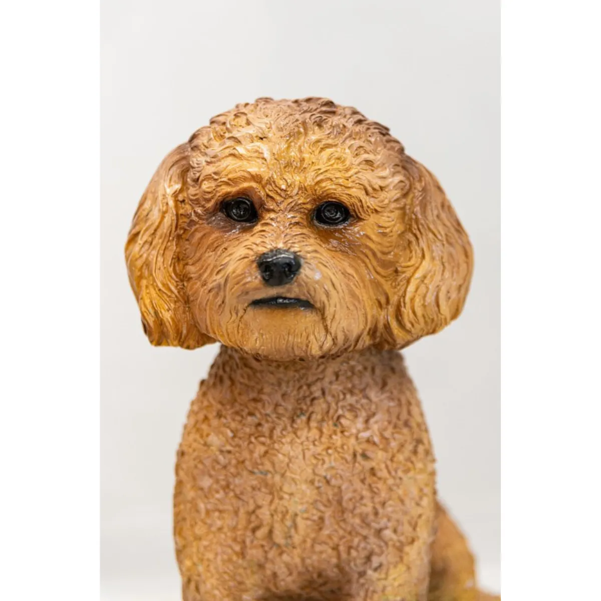 Luna Goldendoodle Dog Statue