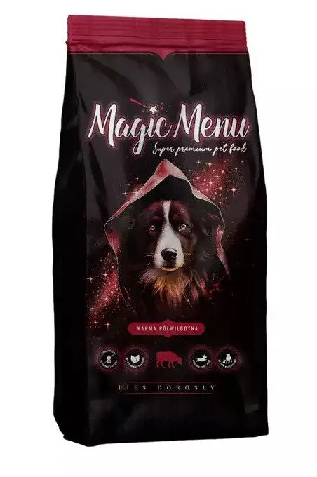 Magic Menu Beef - Semi-Moist Dog Food - 10Kg