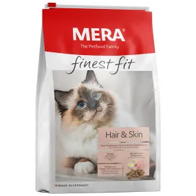 MERA finest fit Hair & Skin Dry food for cats with skin or coat problems 1.5kg