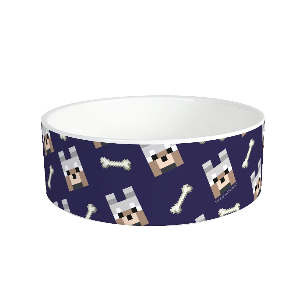 Minecraft Tamed Wolf Pet Bowl