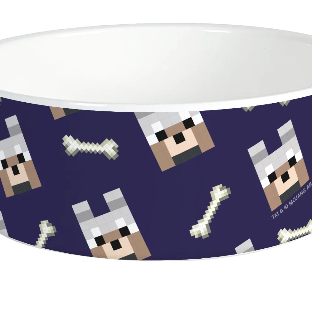 Minecraft Tamed Wolf Pet Bowl