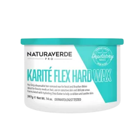 NATURAVERDE PRO - Karite Flex Hard Wax (397g)