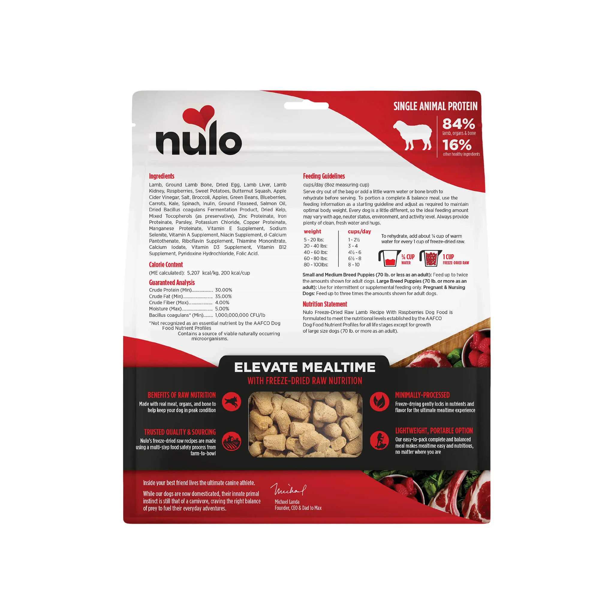 Nulo FreeStyle Freeze Dried Dog Food