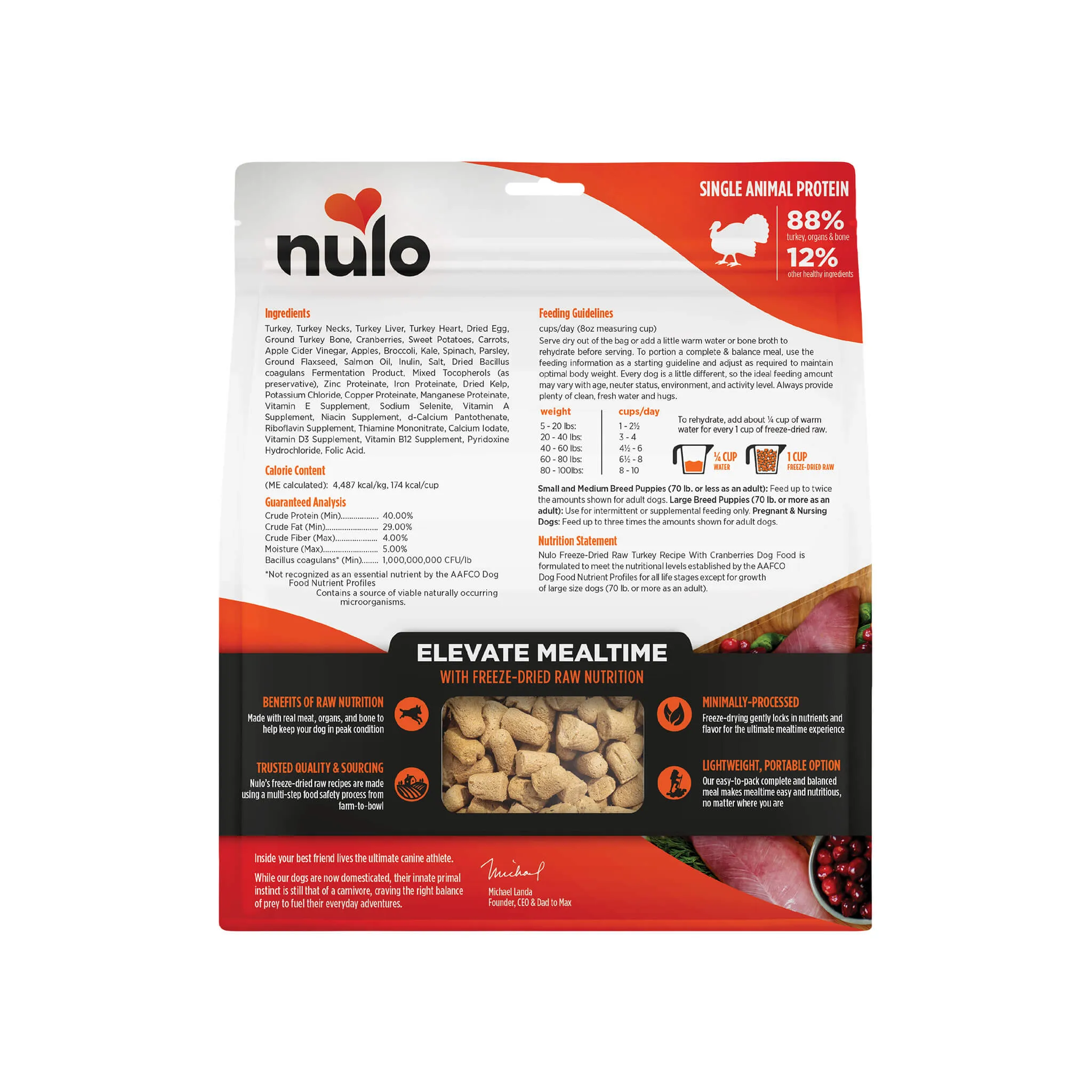 Nulo FreeStyle Freeze Dried Dog Food