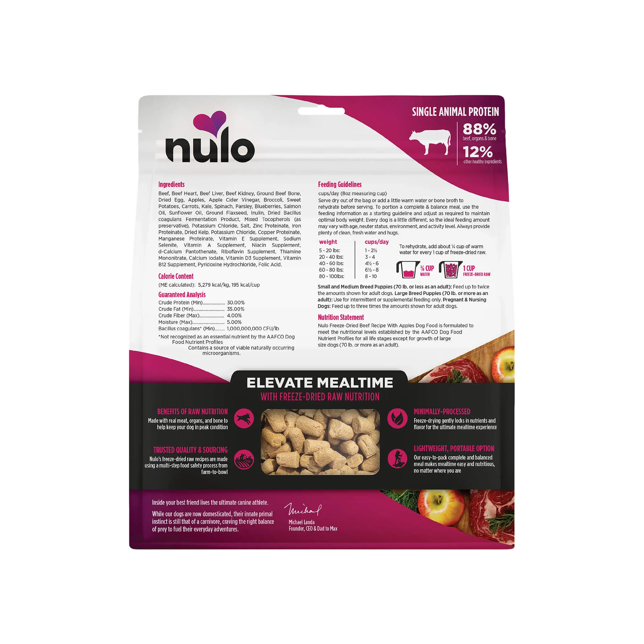 Nulo FreeStyle Freeze Dried Dog Food