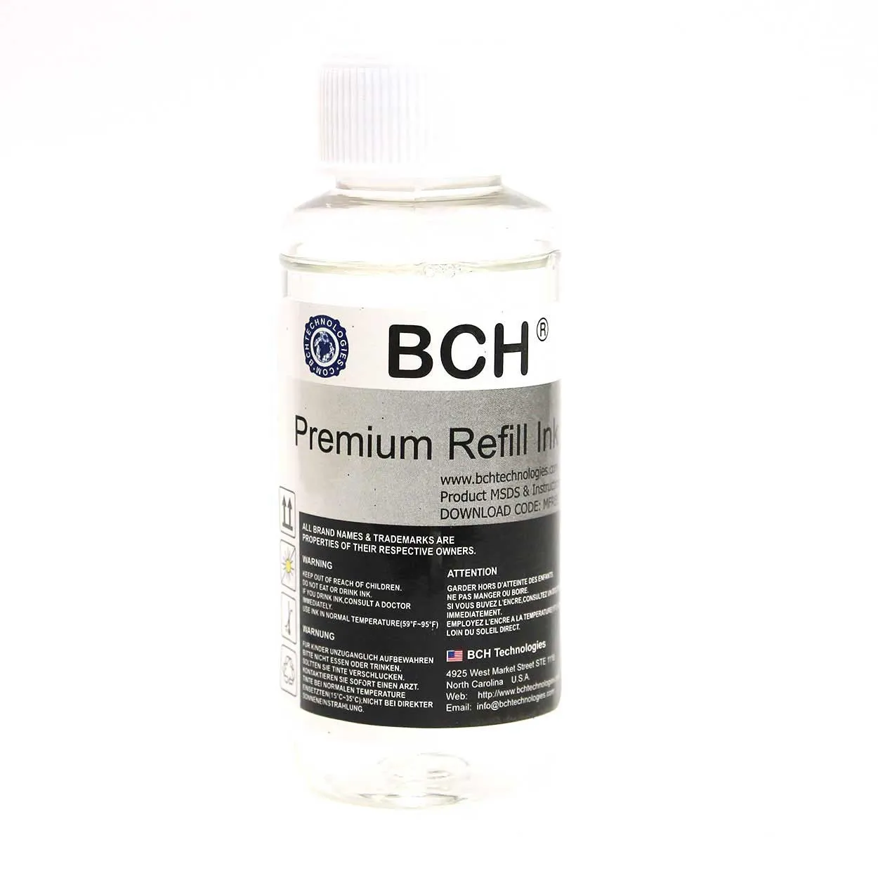 Premium BCH DualAction™ Cleaning Solution for Dye and Pigment Inks