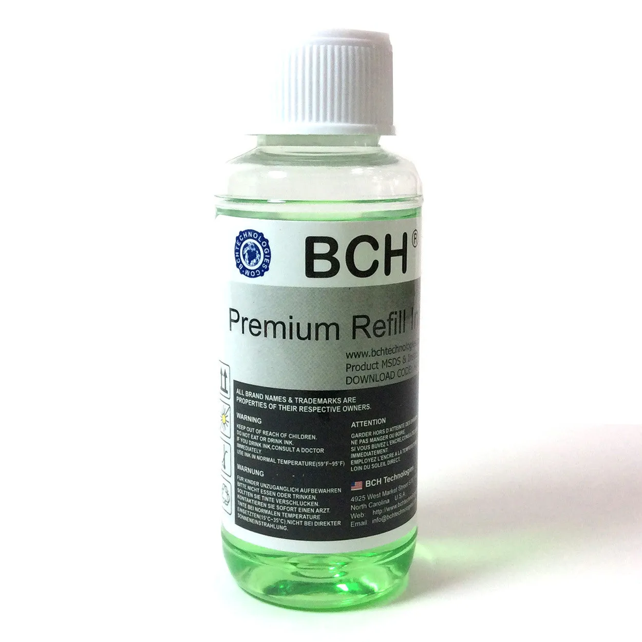 Premium BCH TripleAction™ Cleaning Solution for Dye, Pigment, Sublimation Inks