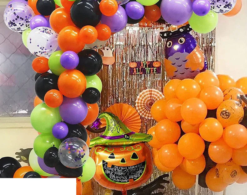 Spooky Halloween Latex Balloons Set