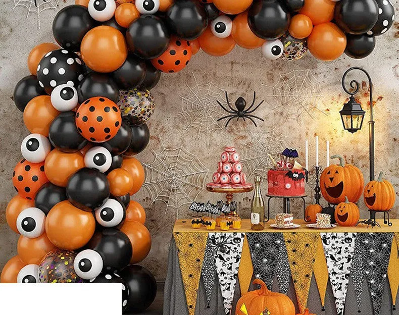 Spooky Halloween Latex Balloons Set