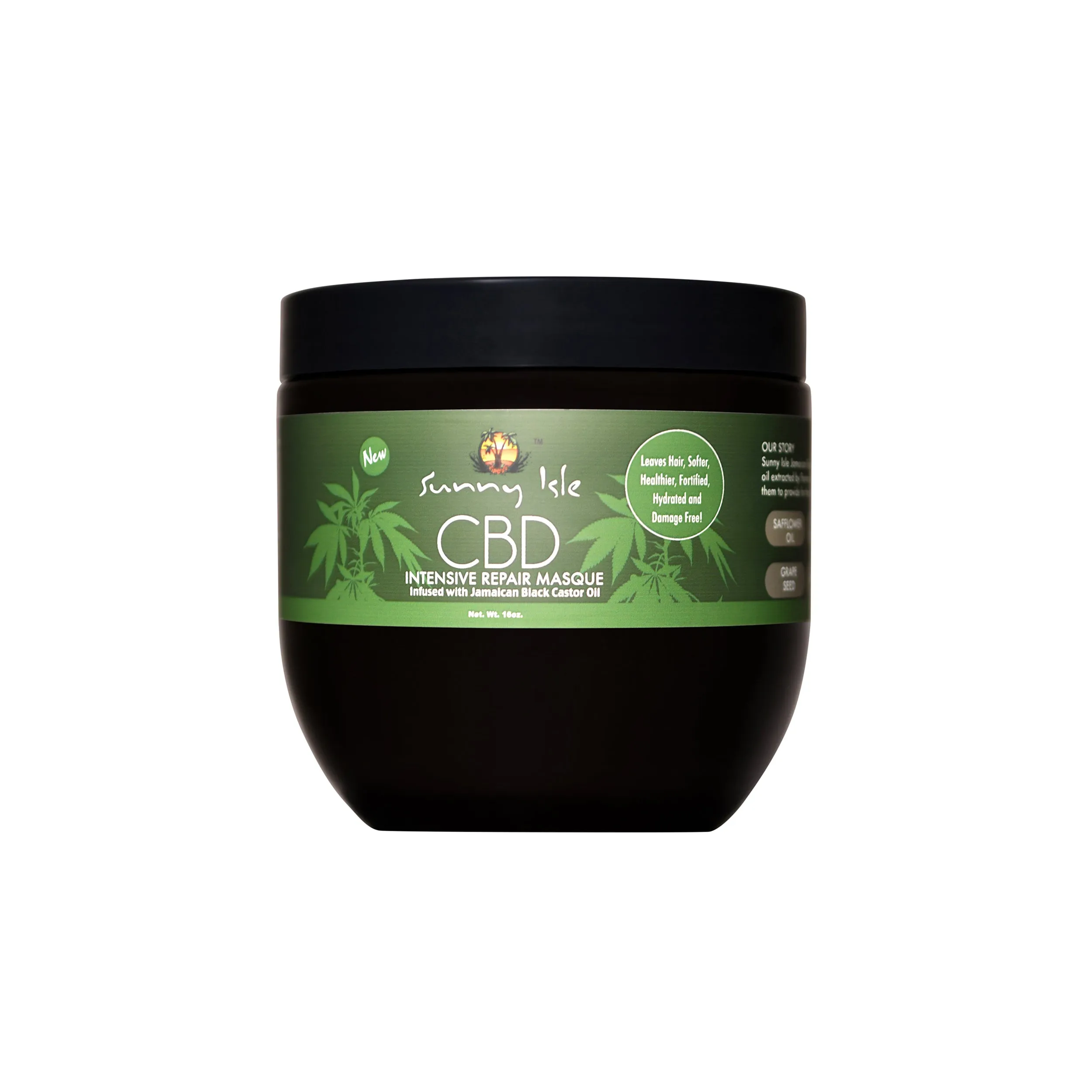 Sunny Isle CBD Intensive Repair Masque 16oz