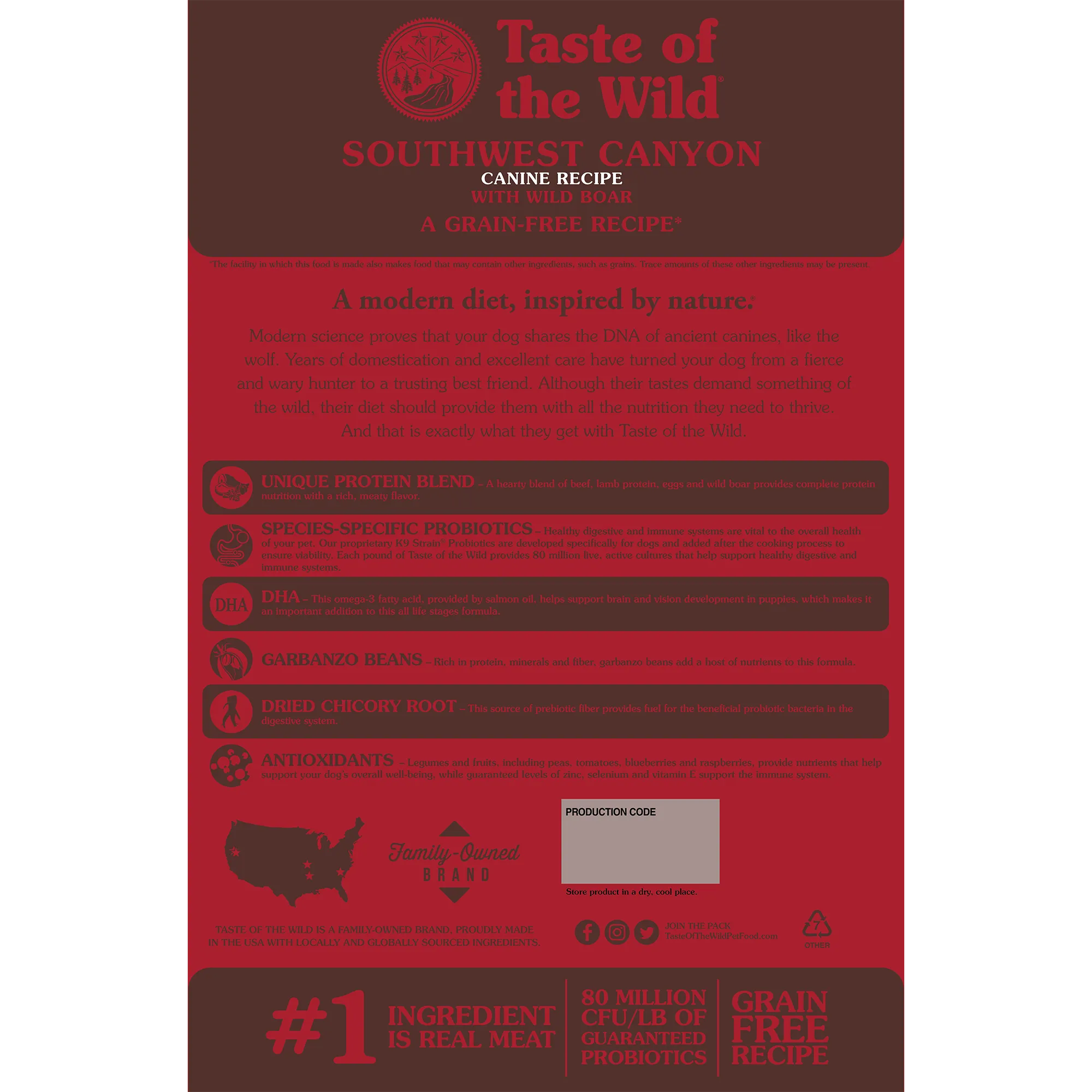 Taste Of The Wild Southwest Canyon Grain-Free Dog Food