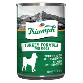 Turkey Recipe Wet Dog Food | 13.2 oz - 12 pk | Triumph