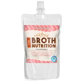 Underdog Bone Broth Pork Dog Food Topper (Frozen) 350ml