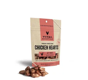 Vital Essentials Chicken Hearts Freeze Dried Cat Treats 0.8 oz