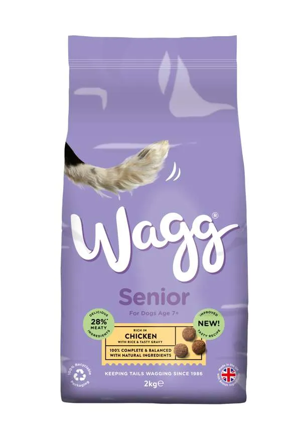 Wagg Complete Senior With Chicken & Rice