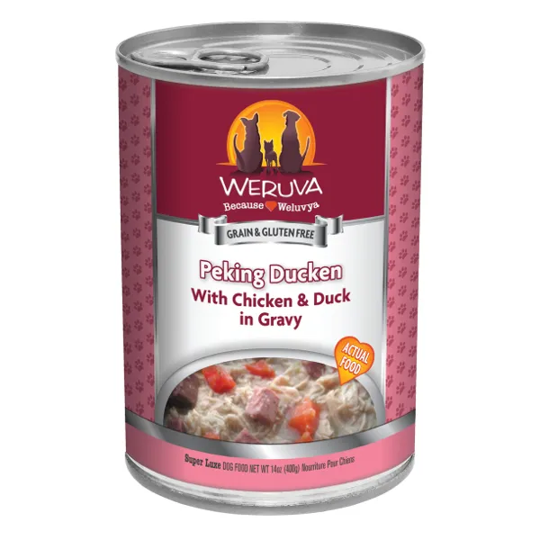 Weruva Peking Ducken with Chicken & Duck in Gravy Canned Dog Food