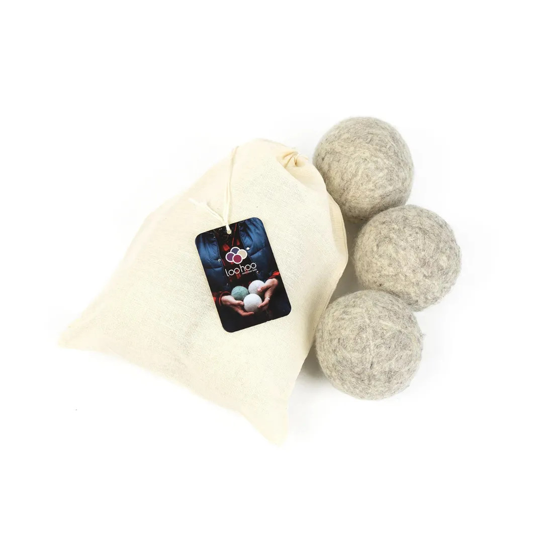 Wool Balls for Dog, 3 Pack | USA Farmed & Made