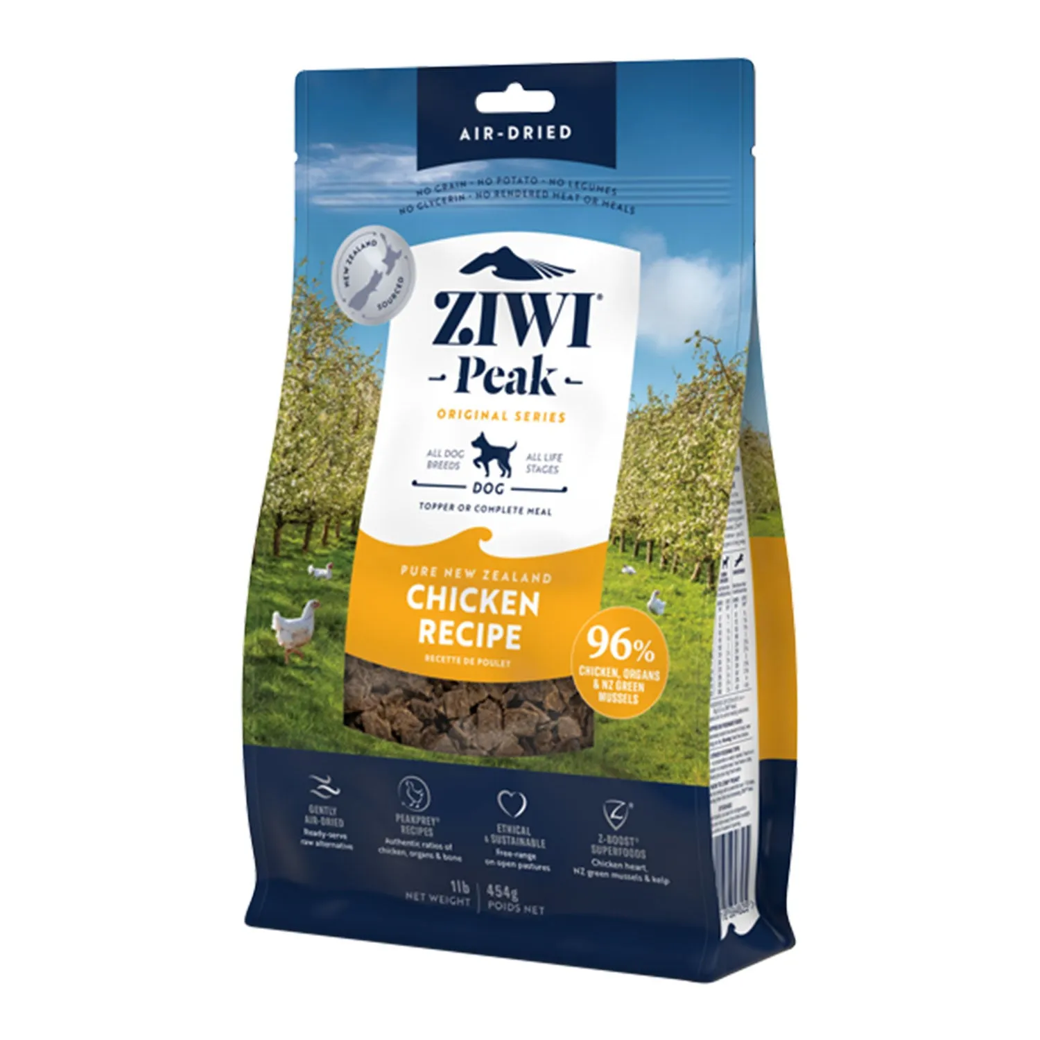 ZIWI Peak Chicken Air Dried Dry Dog Food