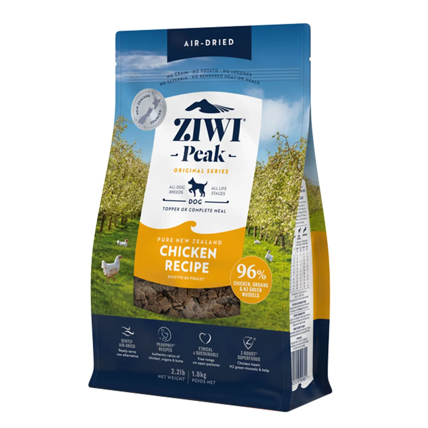 ZIWI Peak Chicken Air Dried Dry Dog Food