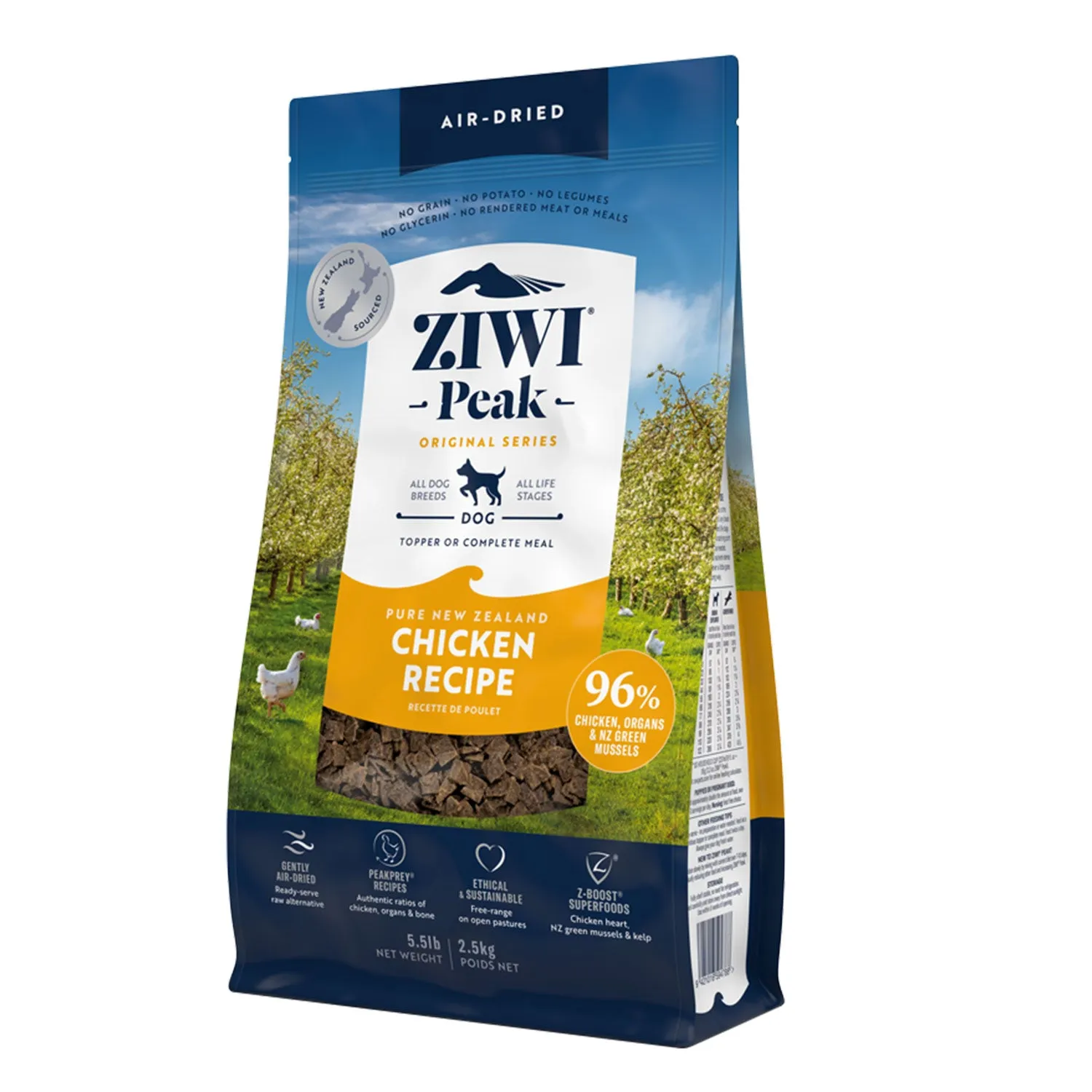 ZIWI Peak Chicken Air Dried Dry Dog Food