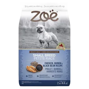 Zoe Chicken, Quinoa & Black Bean Recipe Small Breed Dry Dog Food 2kg