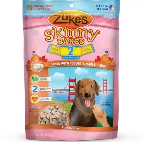 Zuke's Skinny Bakes 2s Yogurt & Maple Syrup Dog Treats 9oz